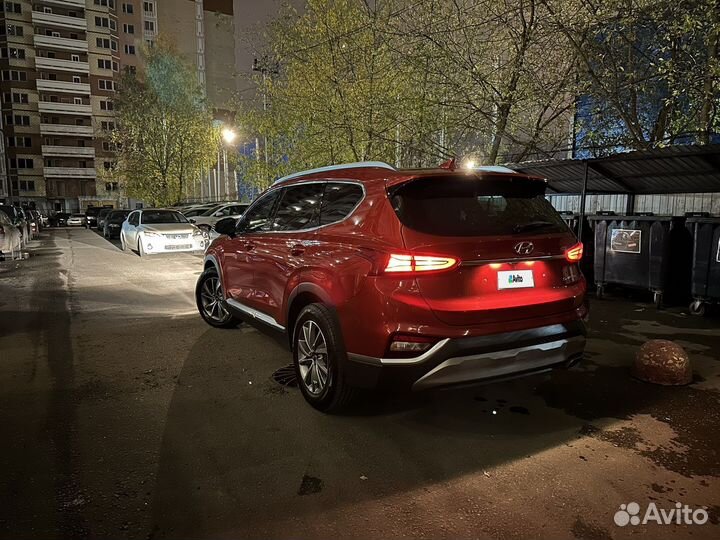 Hyundai Santa Fe 2.4 AT, 2020, 53 000 км