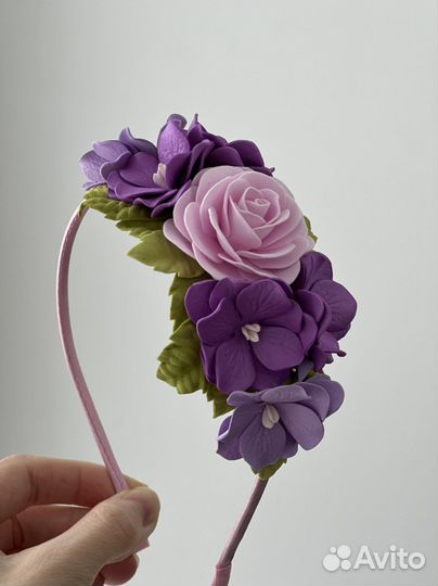 Повязка на голову для девочки