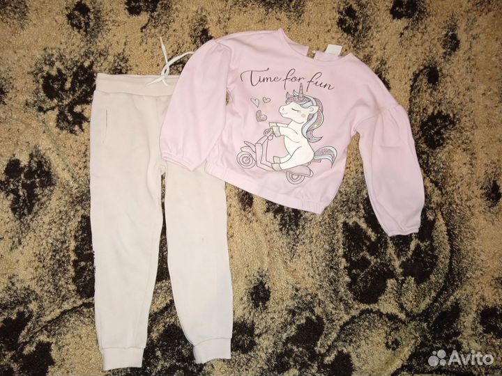 Вещи пакетом на девочку 98-110