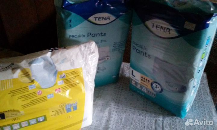 Памперсы для взрослых XL