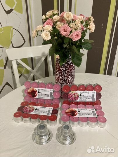 Свечи и подсвечники IKEA