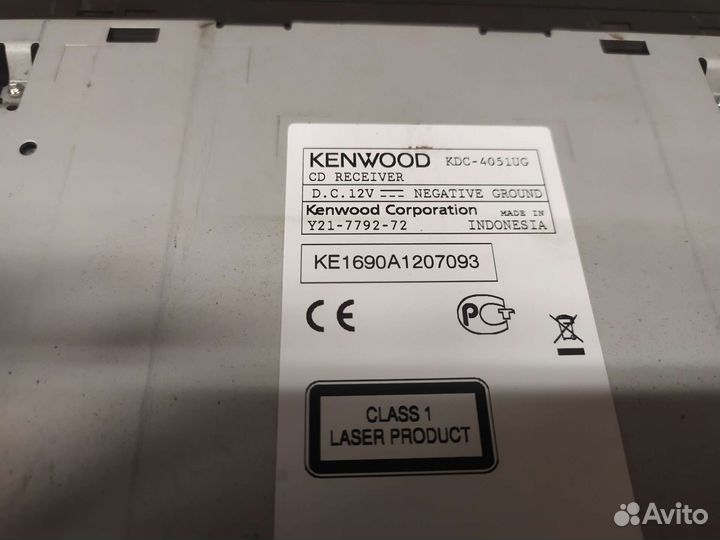 Магнитола Кенвуд KDC-4051UG