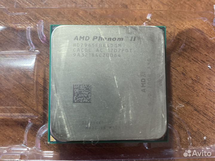 Процессор AMD phenom II X4 965 Black Edition sAM3