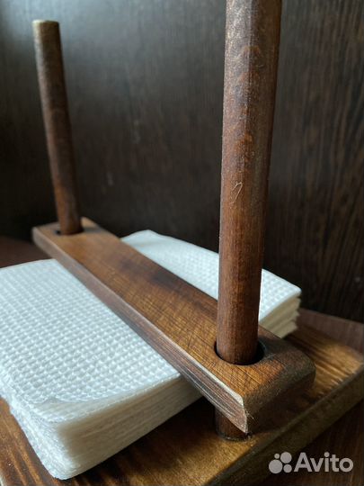 Салфетница натуральное дерево, ручная работа