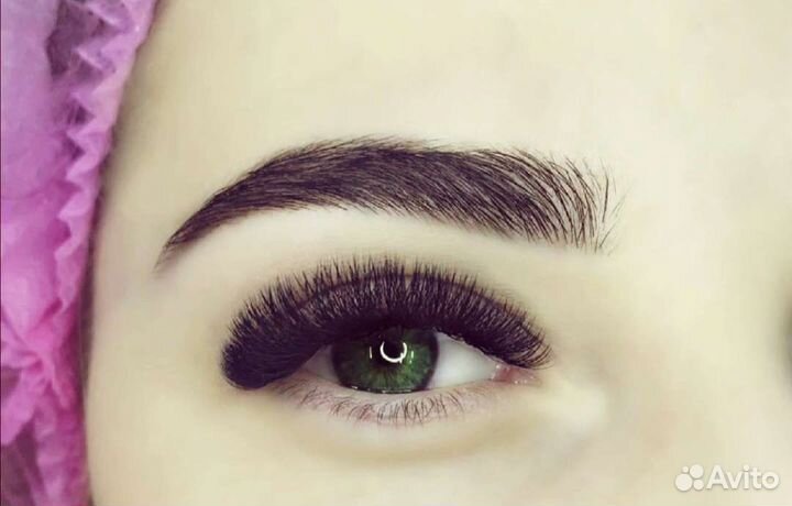 Наращивание ресниц на дому