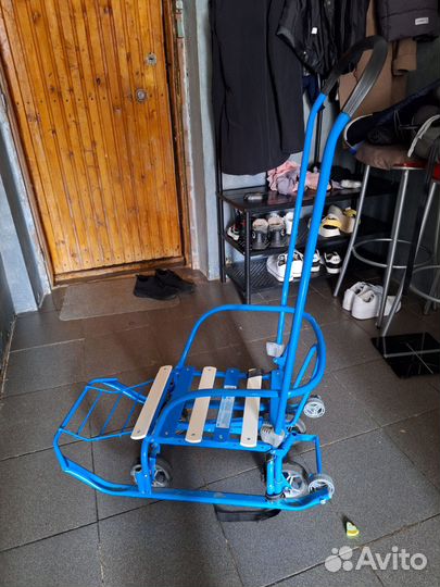 Детские санки с колесами