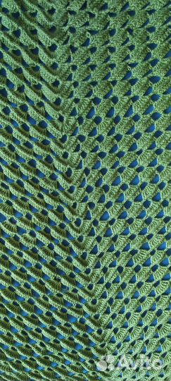 Шикарный треугольный платок, палантин