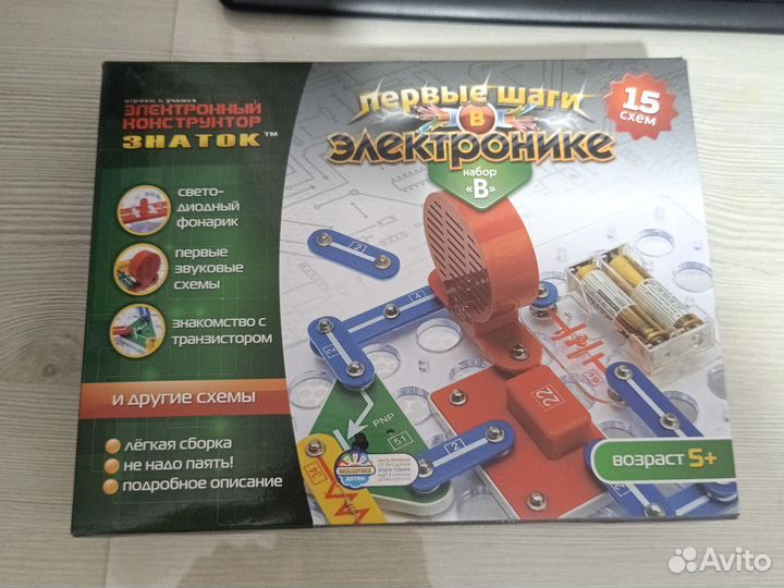 Электронный конструктор знаток, игра Туми Ши