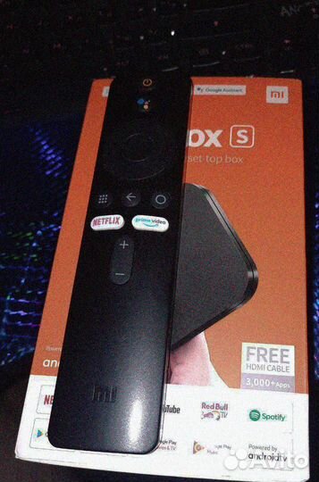 Xiaomi mi tv box s 4 k