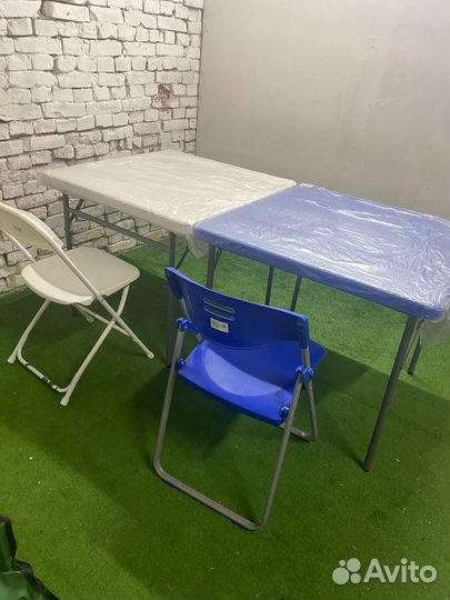 Стол складной для пикника 87*87 см