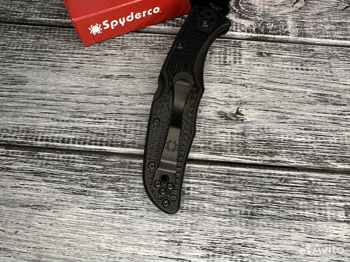 Складной нож Spyderco Endura 4 Black Bade