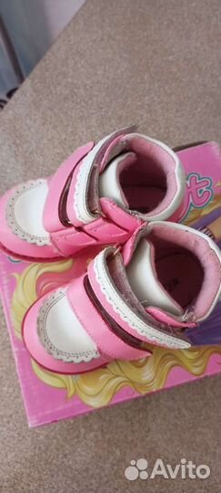 Ботинки детские демисезонные кожаные