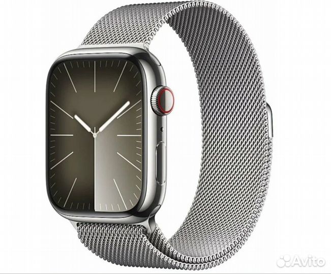 Умные часы Apple Watch Series 9 45 мм серебряные