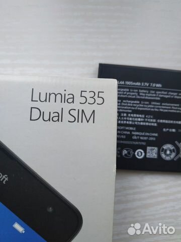 Аккумулятор на Microsoft Lumia 535