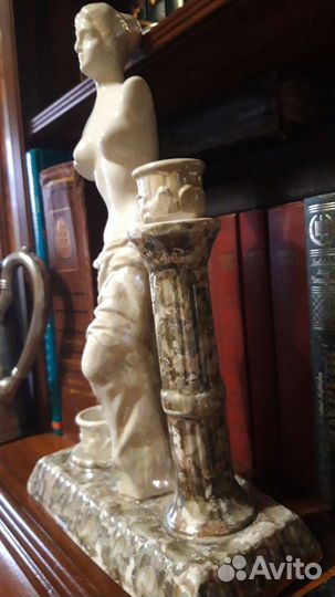 Статуэтка -подсвечник Венера Милосская фарфор