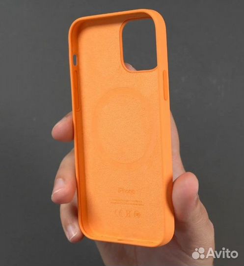 Silicone Case iPhone 13Mini весенняя мимоза
