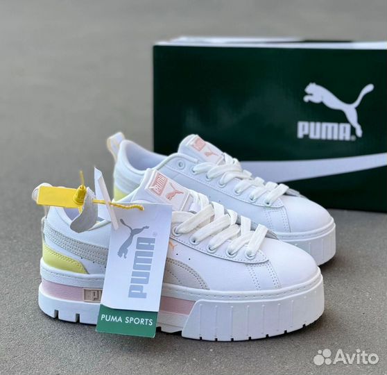 Кроссовки женские Puma натуральная кожа