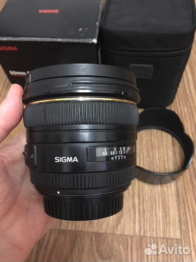 Объектив Sigma AF 50 mm f/1.4 EX DG HSM