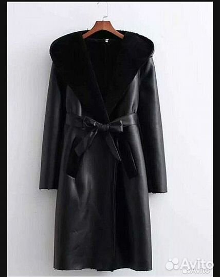 Дубленка экокожа y2k