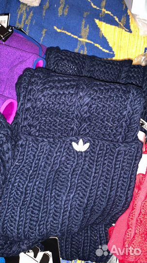 Шарф зимний адидас оригинал