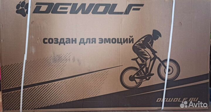 Новый велосипед Dewolf Ridly 30, рама 20