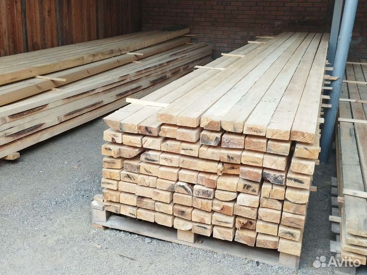Доска обрезная 50х100х6000
