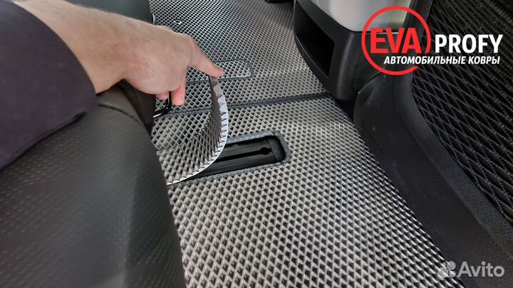 Эва коврики в салон KIA Carnival IV