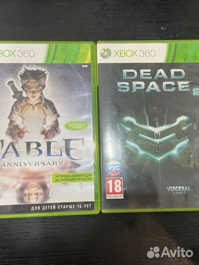 Игры для xbox 360/ PSP Fable, Dead Space (обмен)