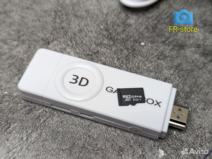 Игровая приставка ретро game stick m10 64гб