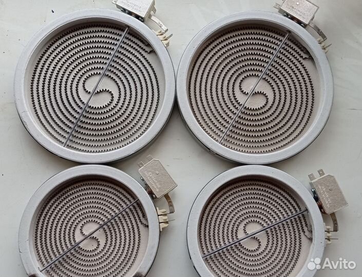 Конфорки для стеклокерамической плиты