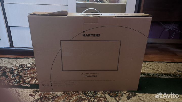 Монитор hartens, 24д 165гц, HTM24C165