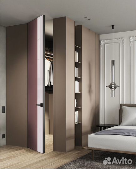 Двери invisible скрытого монтажа