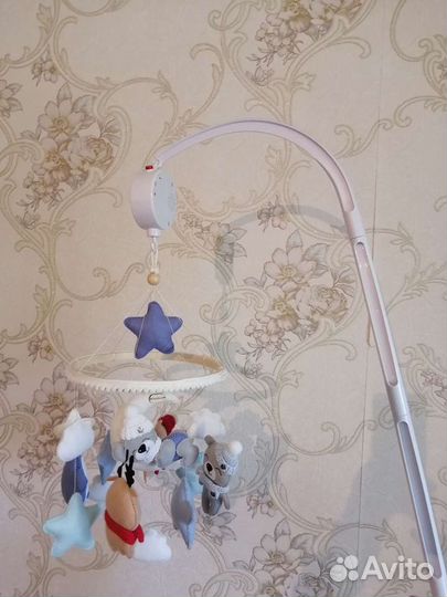 Детский мобиль на кроватку(ручная работа)