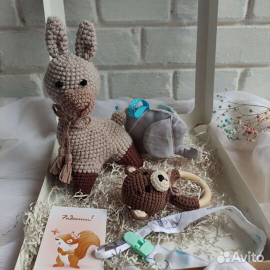 Развивающие игрушки, подарочный бокс