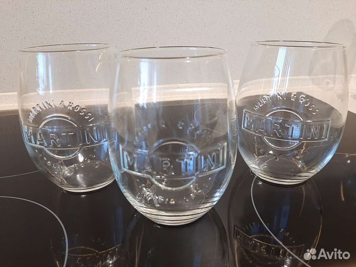 Бокалы для вина, шампанского, виски, рома