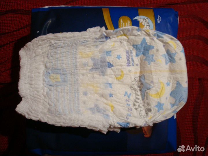 Подгузники ночные детские huggies elite soft 3-23