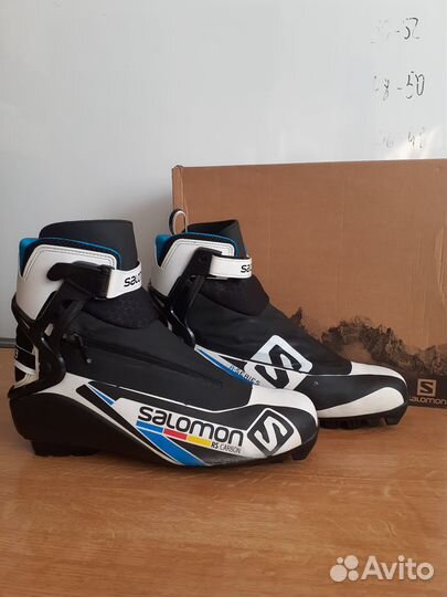 Лыжные ботинки Salomon RS Carbon 46 р-p SNS pilot