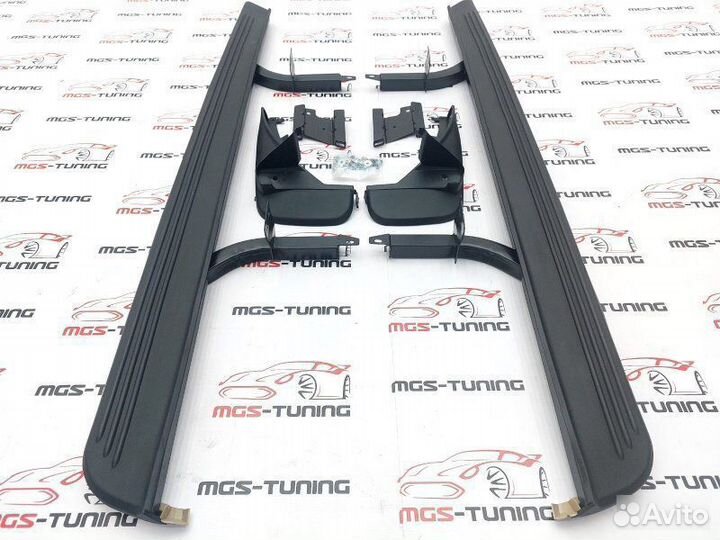 Силовые пороги Range Rover 02-12 L322 подножки