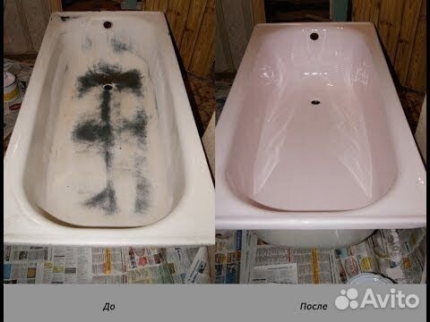 Ремонт ванной комнаты и реставрация ванны