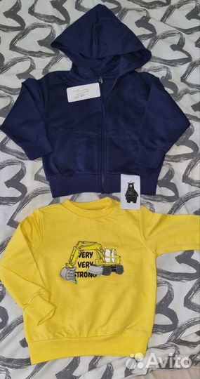 Толстовка для мальчика новые