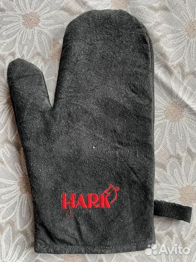Варежка прихватка для камина харк hark замшевая