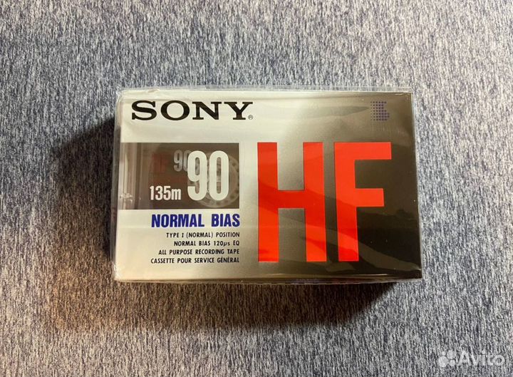 Аудиокассета Sony HF 90