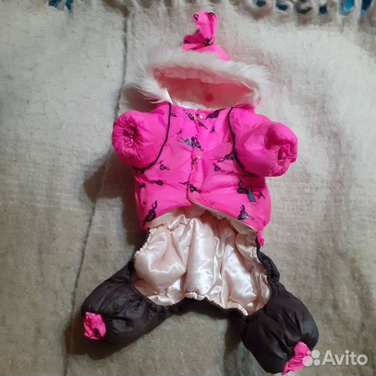 Зимний комбез для собачек маленьких пород