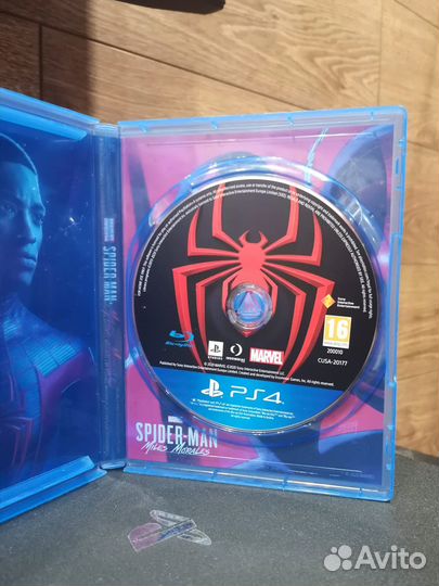 Человек паук ps4 диск с игрой