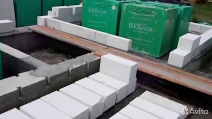 Газоблоки от произоводителя. Объём