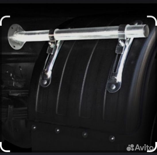 Подкрыльники на Газель Задние