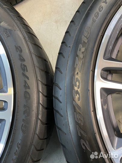 Колеса R19 оригинал BMW 5 G30 G31 664M стиль Grey