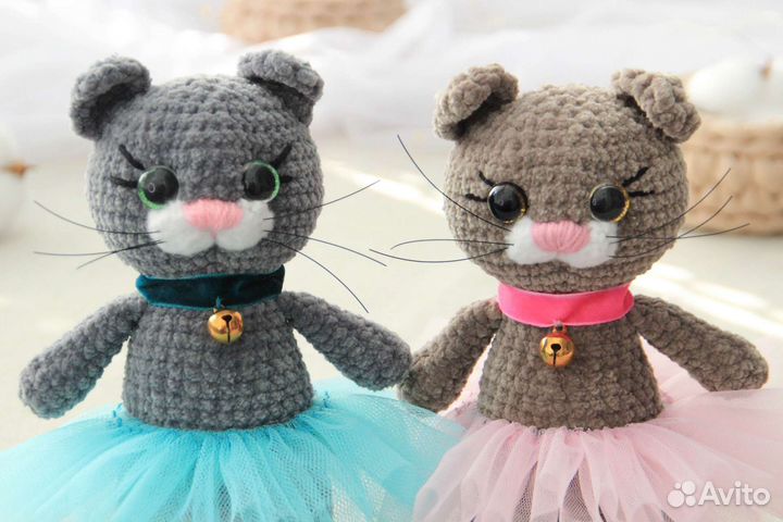 Вязаная кошечка