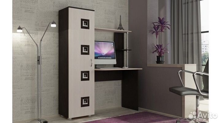 Стол компьютерный для учебы Junior2 венге