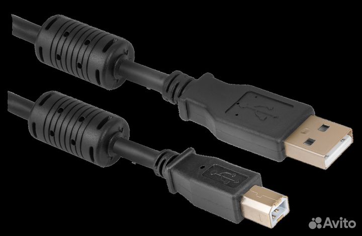 Новый Кабель USB 2.0 A - B Defender 1.8 метра